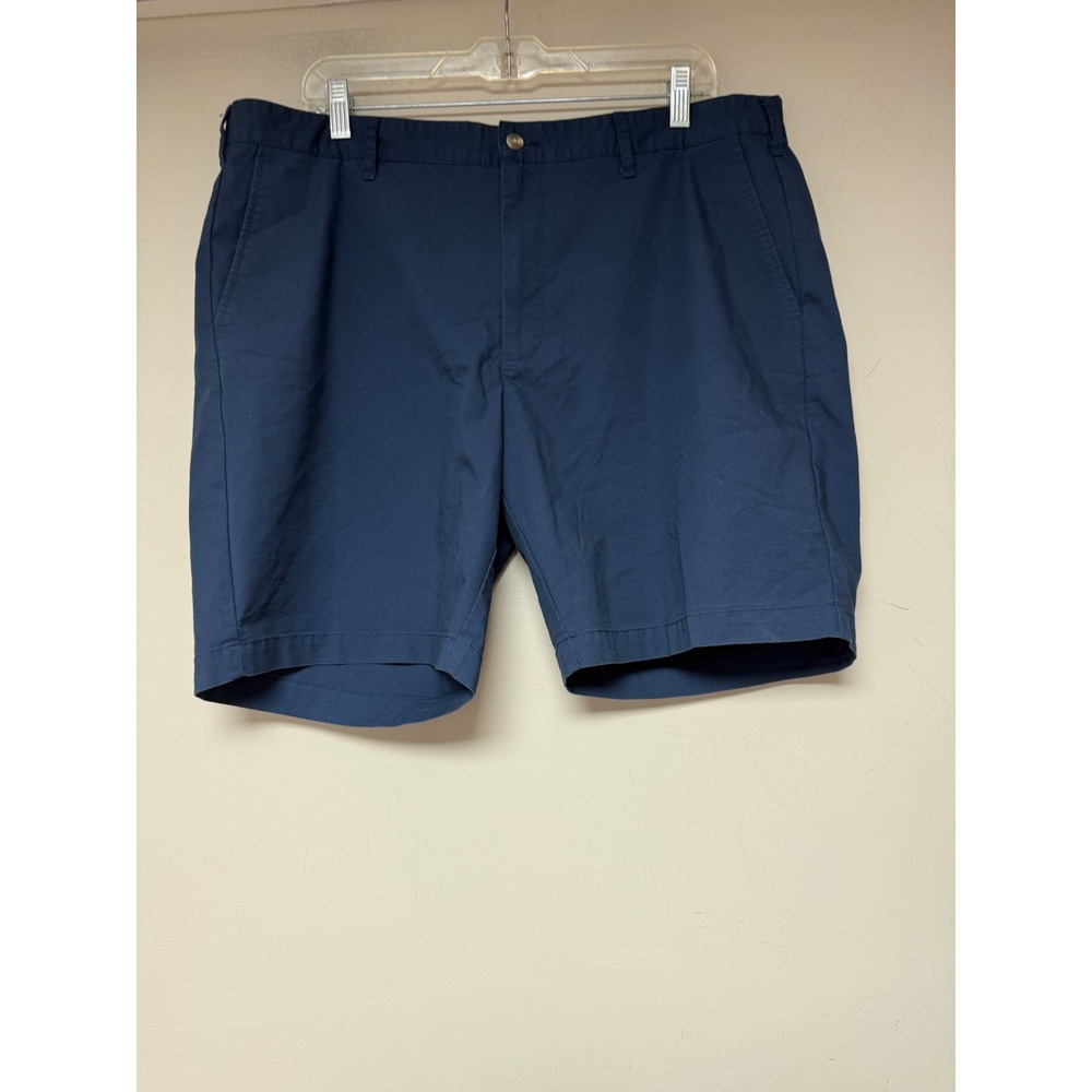 Peter Millar Shorts Mens 38 Navy Blue Excellent Cotton Modal Stretch Golf 6841